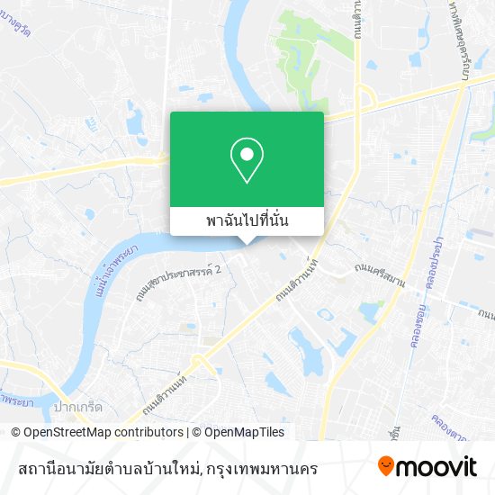 สถานีอนามัยตำบลบ้านใหม่ แผนที่