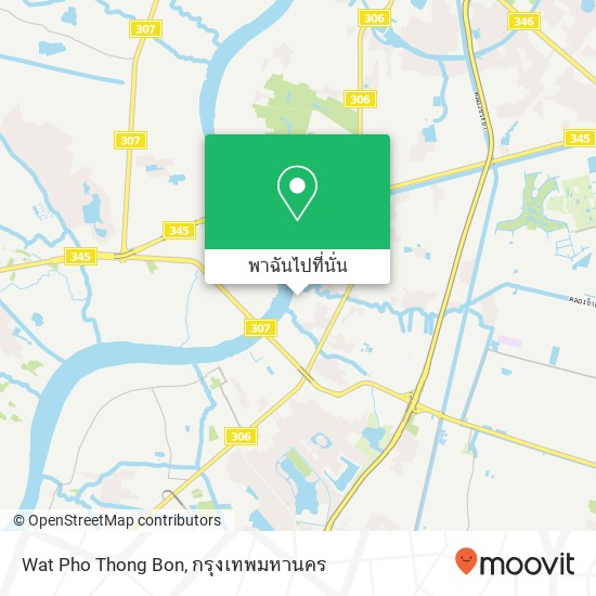 Wat Pho Thong Bon แผนที่