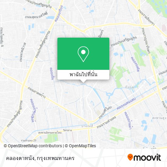 คลองตาหนัง แผนที่
