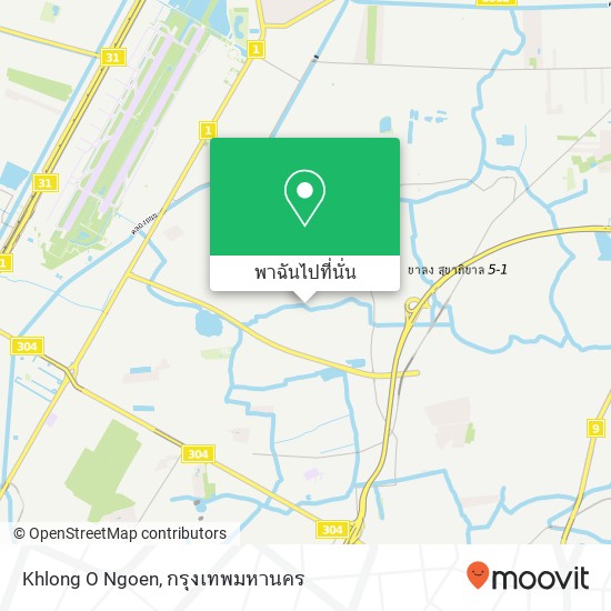 Khlong O Ngoen แผนที่