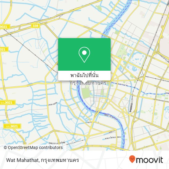 Wat Mahathat แผนที่