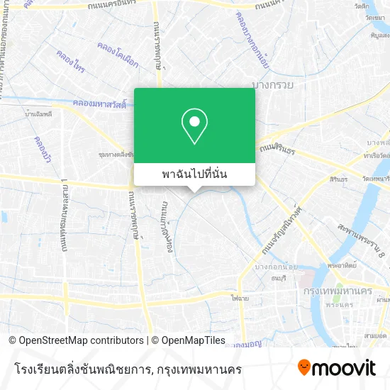 โรงเรียนตลิ่งชันพณิชยการ แผนที่
