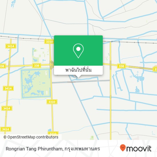Rongrian Tang Phiruntham แผนที่