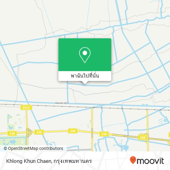 Khlong Khun Chaen แผนที่