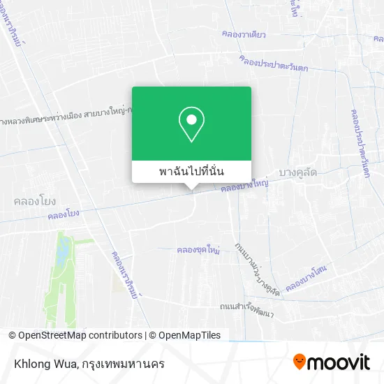 Khlong Wua แผนที่