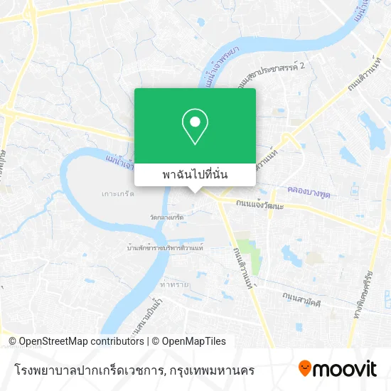 โรงพยาบาลปากเกร็ดเวชการ แผนที่