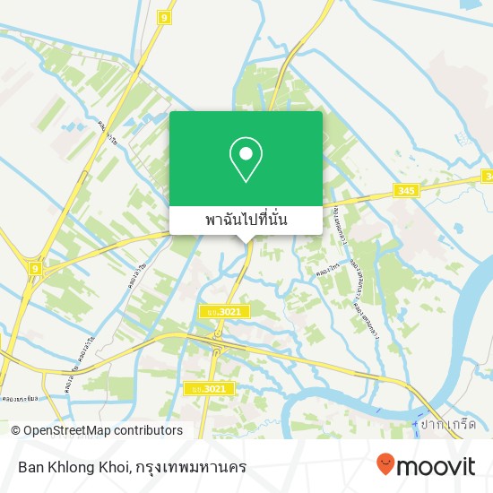 Ban Khlong Khoi แผนที่