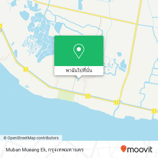 Muban Mueang Ek แผนที่