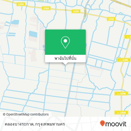 คลองบางระกาด แผนที่