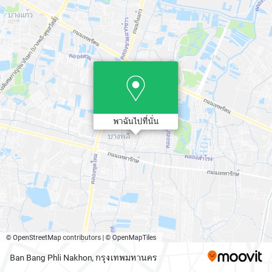 Ban Bang Phli Nakhon แผนที่