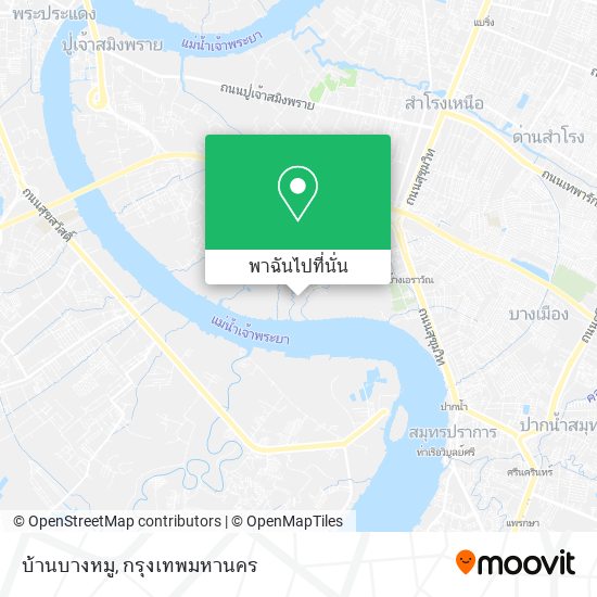 บ้านบางหมู แผนที่