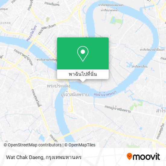 Wat Chak Daeng แผนที่