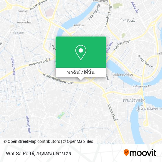Wat Sa Ro Di แผนที่