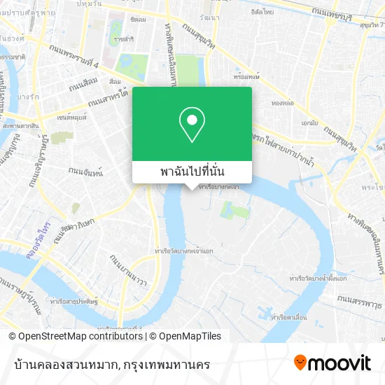 บ้านคลองสวนหมาก แผนที่