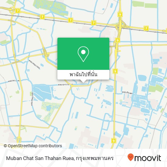 Muban Chat San Thahan Ruea แผนที่
