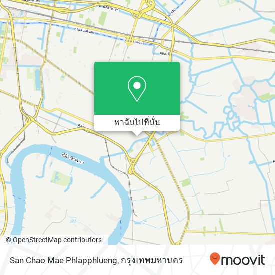 San Chao Mae Phlapphlueng แผนที่