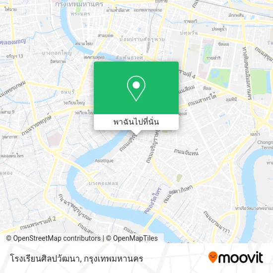 โรงเรียนศิลปวัฒนา แผนที่