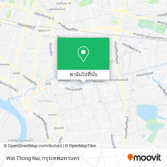 Wat Thong Nai แผนที่