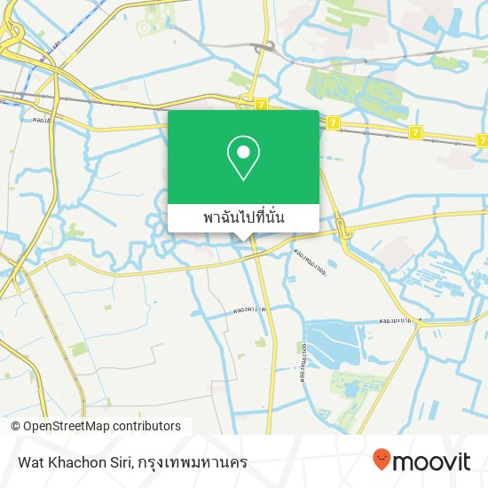 Wat Khachon Siri แผนที่
