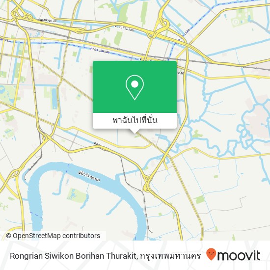 Rongrian Siwikon Borihan Thurakit แผนที่