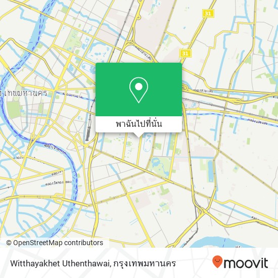 Witthayakhet Uthenthawai แผนที่