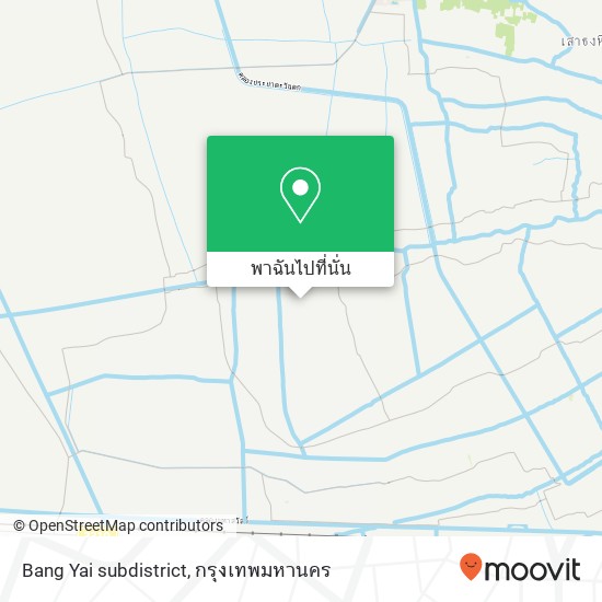 Bang Yai subdistrict แผนที่