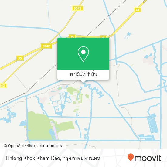 Khlong Khok Kham Kao แผนที่