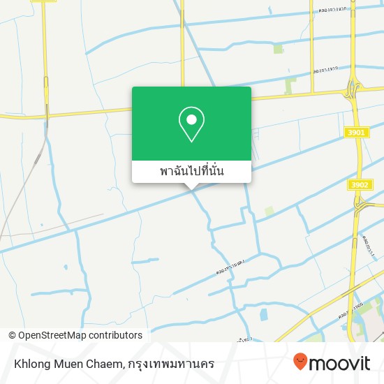 Khlong Muen Chaem แผนที่