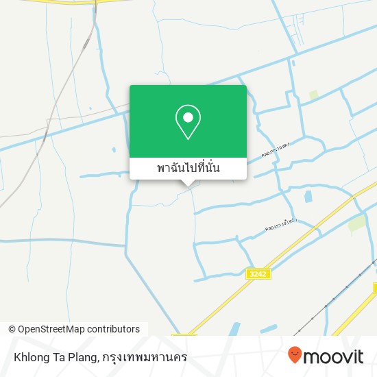 Khlong Ta Plang แผนที่