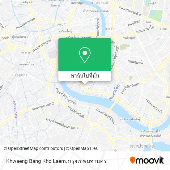 Khwaeng Bang Kho Laem แผนที่