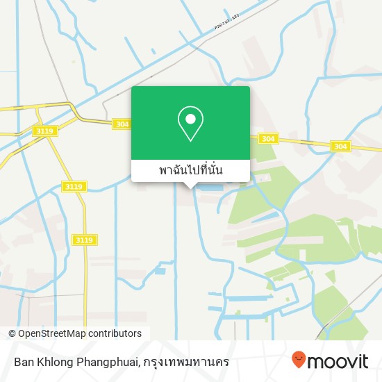 Ban Khlong Phangphuai แผนที่