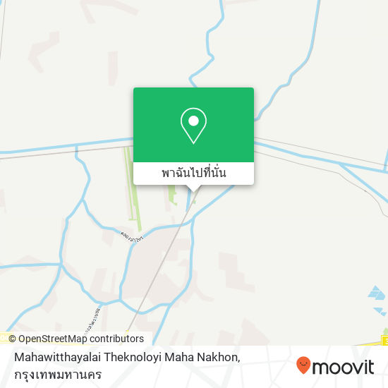 Mahawitthayalai Theknoloyi Maha Nakhon แผนที่