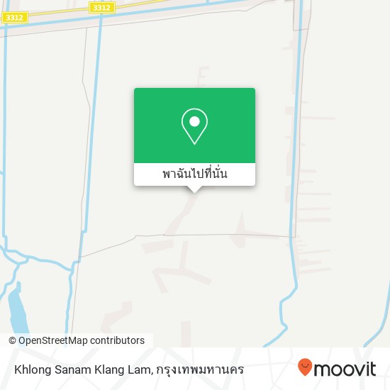 Khlong Sanam Klang Lam แผนที่