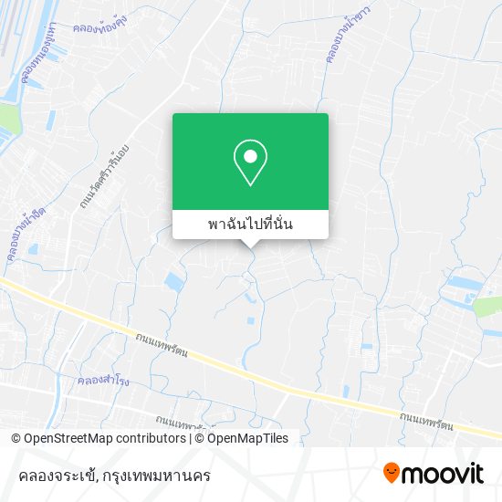 คลองจระเข้ แผนที่