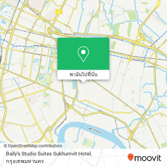 Bally’s Studio Suites Sukhumvit Hotel แผนที่