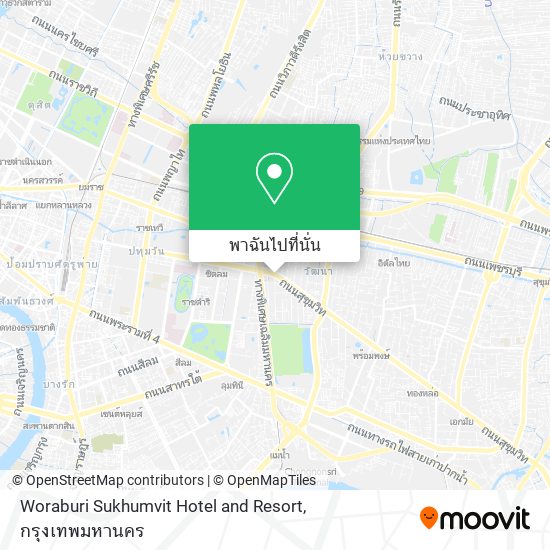 Woraburi Sukhumvit Hotel and Resort แผนที่