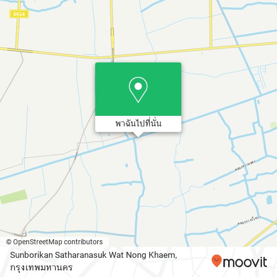 Sunborikan Satharanasuk Wat Nong Khaem แผนที่