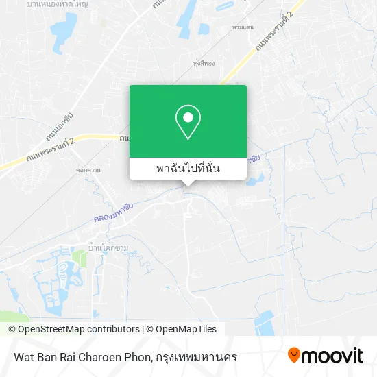 Wat Ban Rai Charoen Phon แผนที่