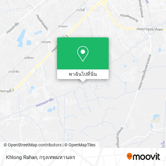 Khlong Rahan แผนที่