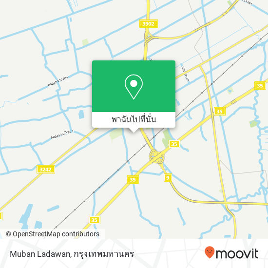 Muban Ladawan แผนที่