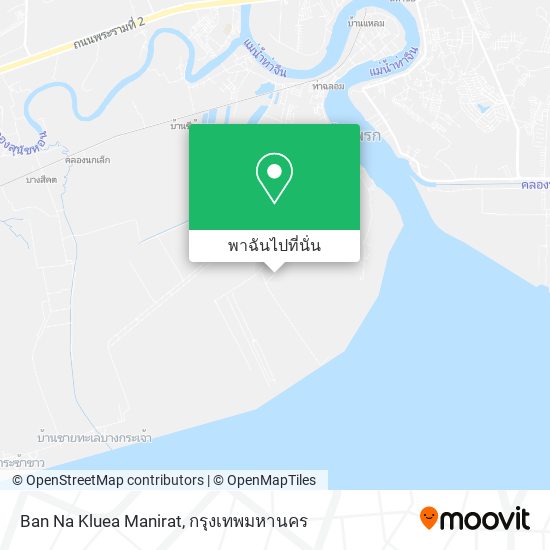 Ban Na Kluea Manirat แผนที่