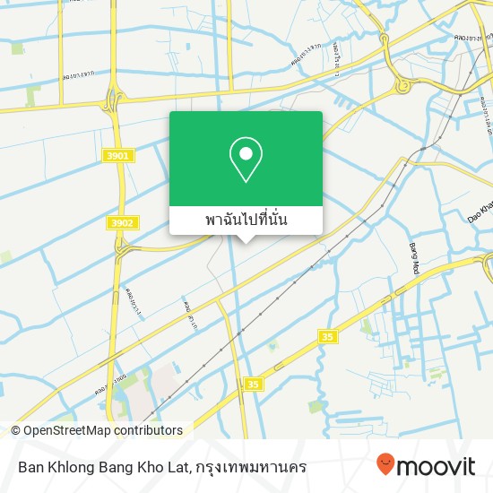 Ban Khlong Bang Kho Lat แผนที่