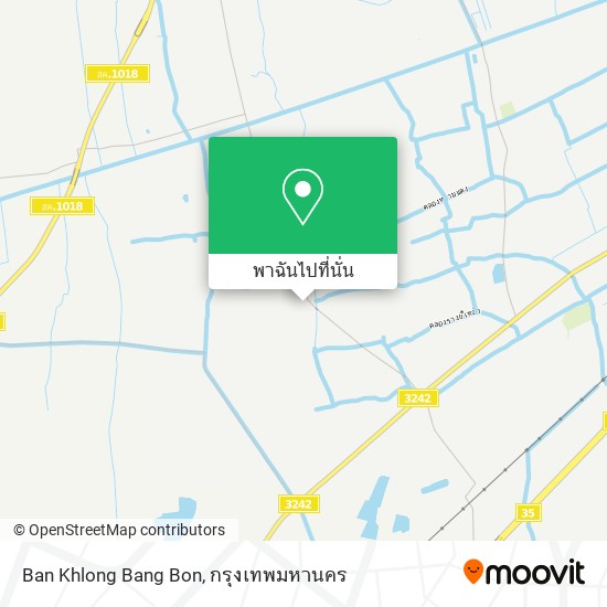 Ban Khlong Bang Bon แผนที่
