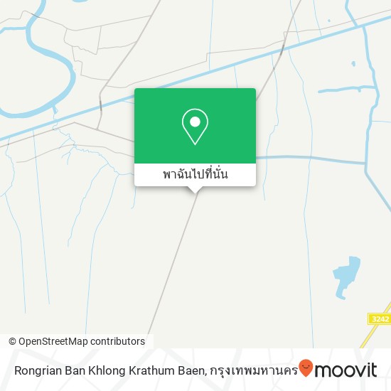 Rongrian Ban Khlong Krathum Baen แผนที่