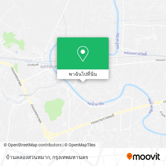 บ้านคลองสวนหมาก แผนที่