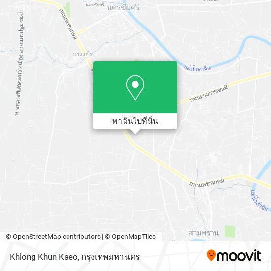 Khlong Khun Kaeo แผนที่