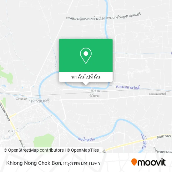 Khlong Nong Chok Bon แผนที่