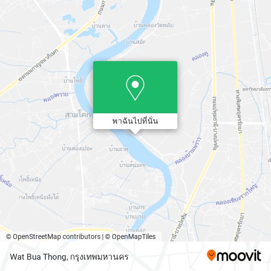 Wat Bua Thong แผนที่