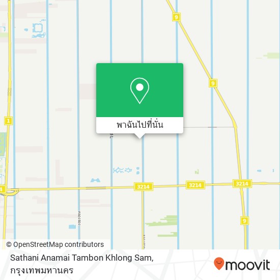 Sathani Anamai Tambon Khlong Sam แผนที่