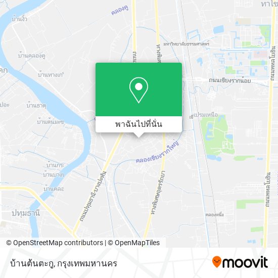 บ้านต้นตะกู แผนที่